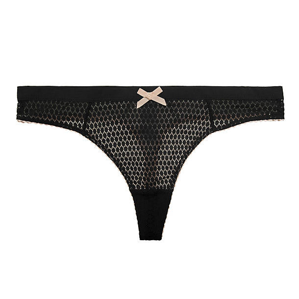 Heidi Klum Intimates Leise Thong in black