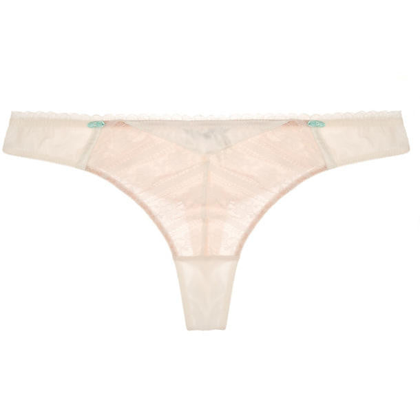 Heidi Klum Intimates Paradise Promises Thong in beige