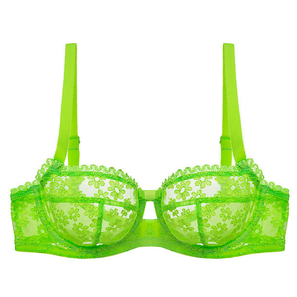 Huit Melisande Half-Cup Bra in green