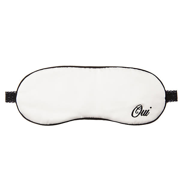 Journelle Oui/Non Sleep Mask in white