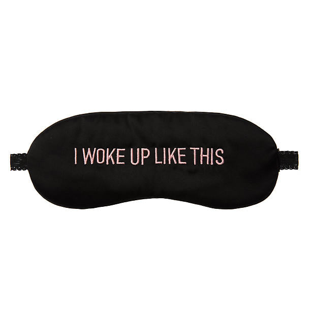 Journelle I Woke Up Like This Sleep Mask in black