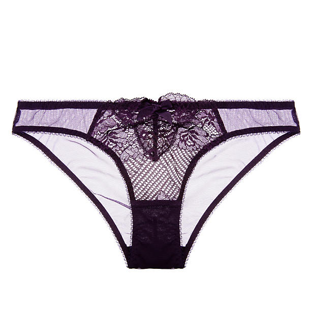 L'Agent Mia Mini Brief in purple
