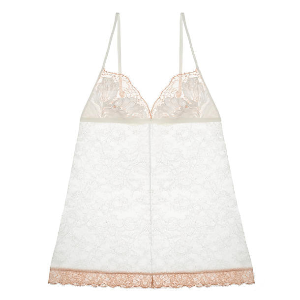 La Perla Talisman Chemise in white