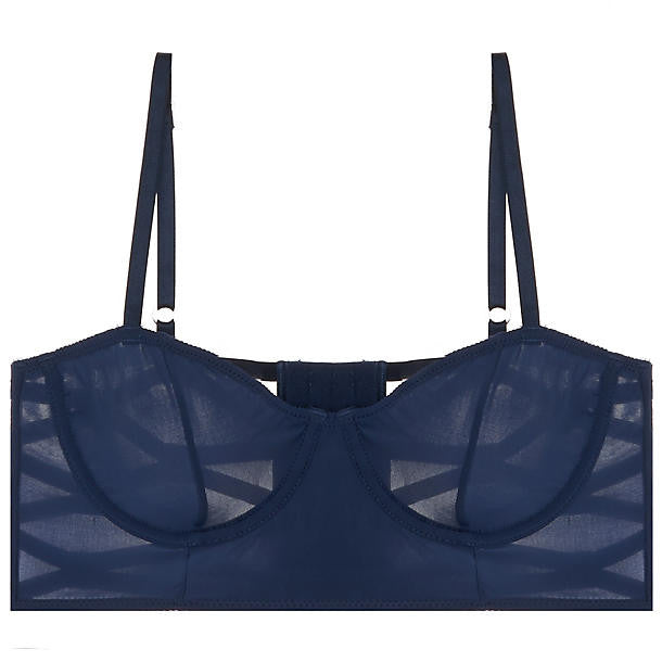 Lonely Harper Mid Line Bra in blue