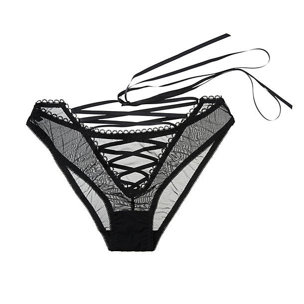 Le Petit Trou Florence Brief in black