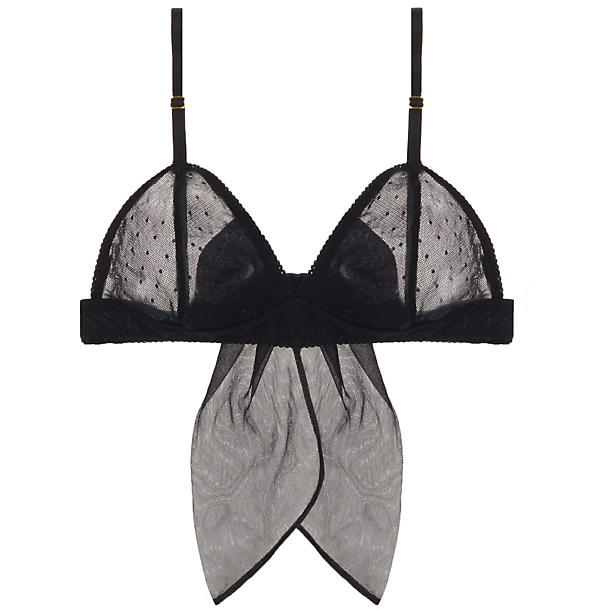 Le Petit Trou Sabine Bralette in black