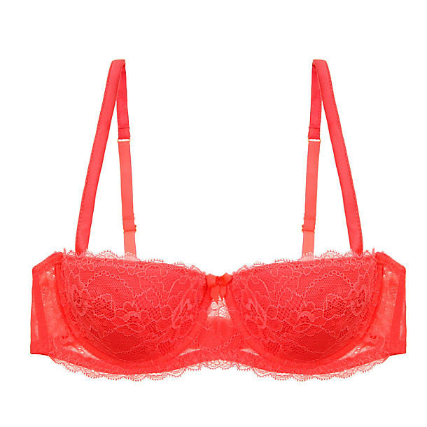 Mimi Holliday Cockatoo Balcony Bra in pink