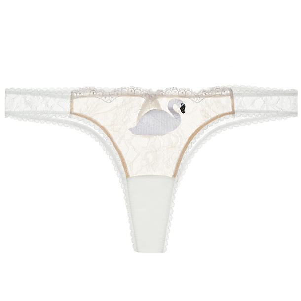 Mimi Holliday Swan Lake Peep Thong