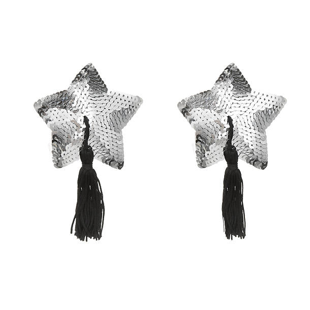 Nippies Bristols Six Gold Stella Nipple Covers in gray