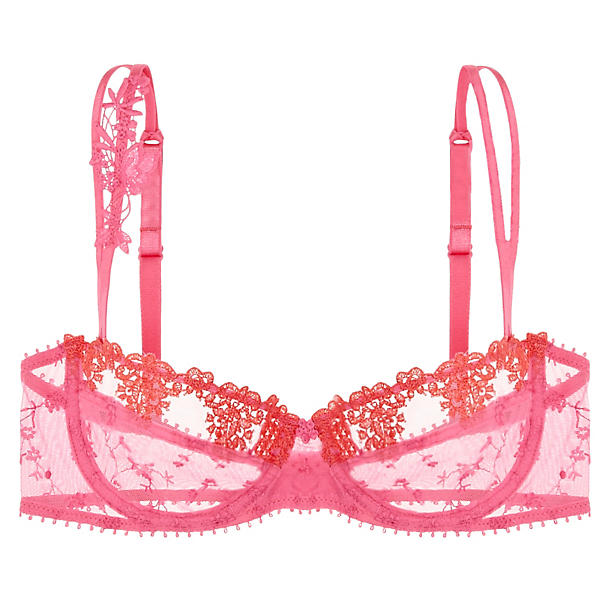 Passionata White Nights Demi Bra in pink