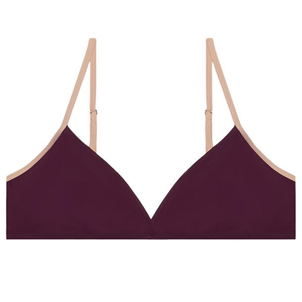 Solid & Striped Brigitte Bikini Top in red