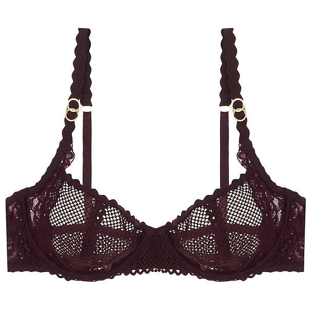 Stella McCartney Sophie Surprising Underwire Bra in purple