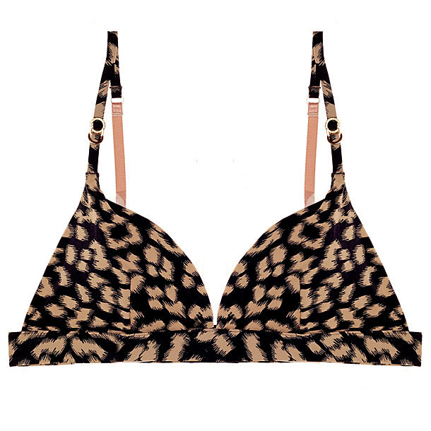 Stella McCartney Stella Smooth Print Soft Cup in black
