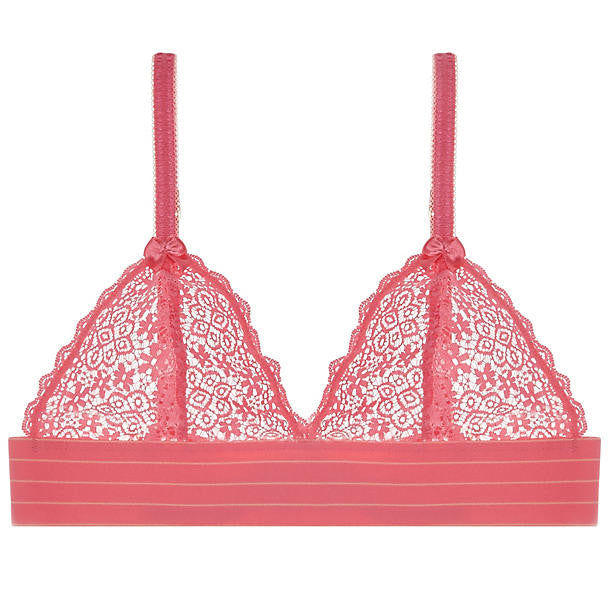 Stella McCartney Millie Drawing Soft Cup Bra in pink