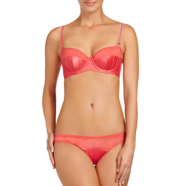 Stella McCartney Cherie Sneezing Balconette Bra in orange