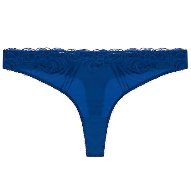 Stella McCartney Eloise Enchanting Thong in blue