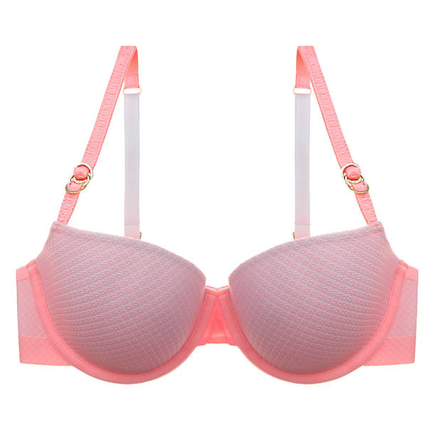 Stella McCartney Stella Mesh Balconette Bra in pink