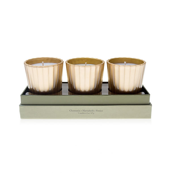 Tocca Candela Da Viaggio Holiday Luxe Candle Set