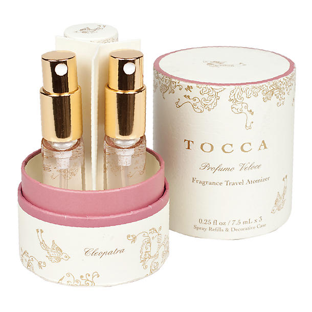 Tocca Profumo Veloce Travel Atomizer Trio- Cleopatra