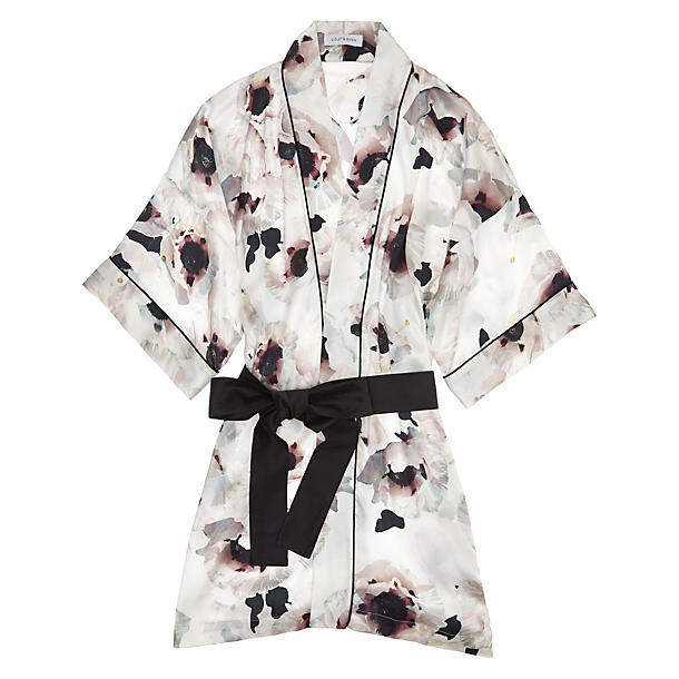 Violet & Wren Signature Kimono in white