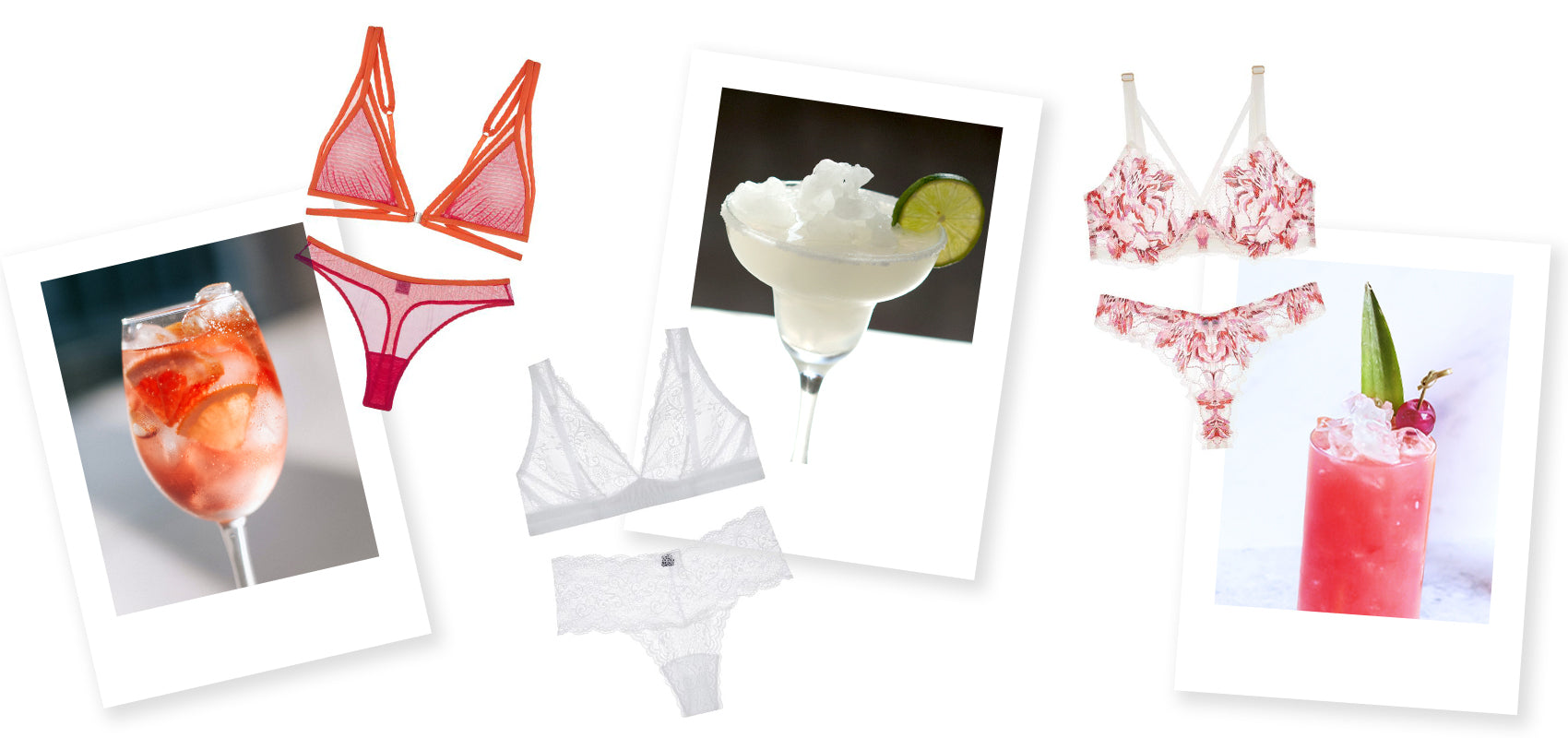 Summer Cocktails and Lingerie to Match