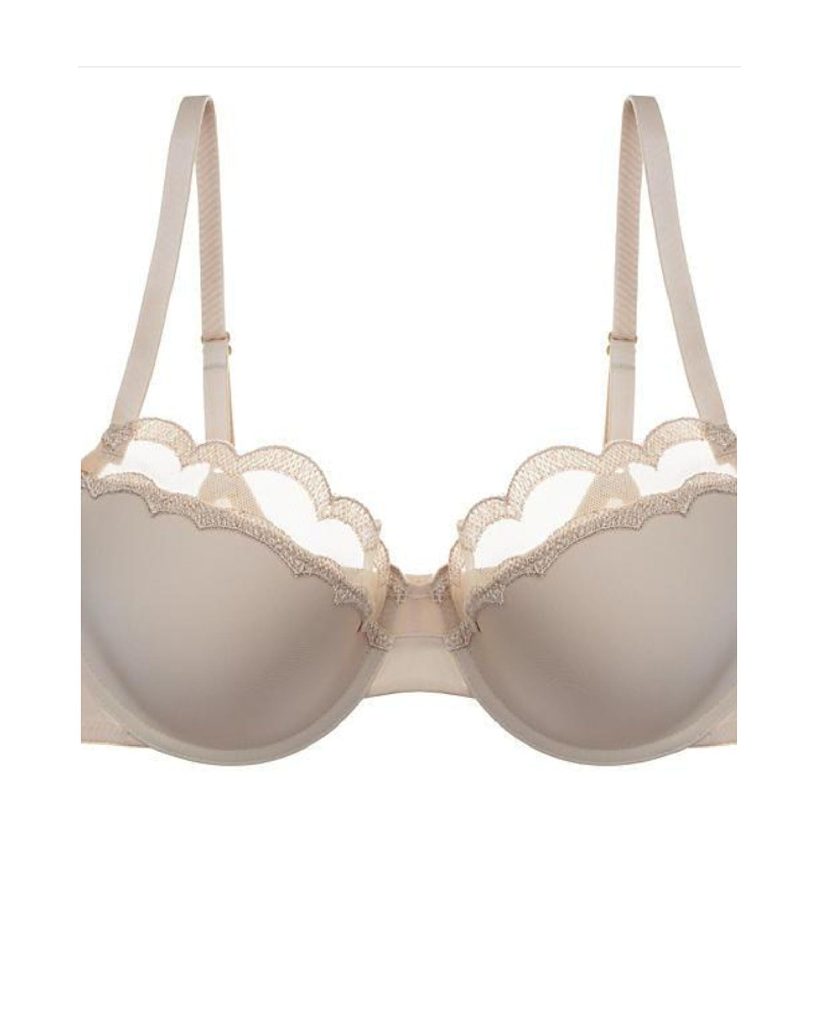 Natori Shadows Contour Balconette Bra in beige