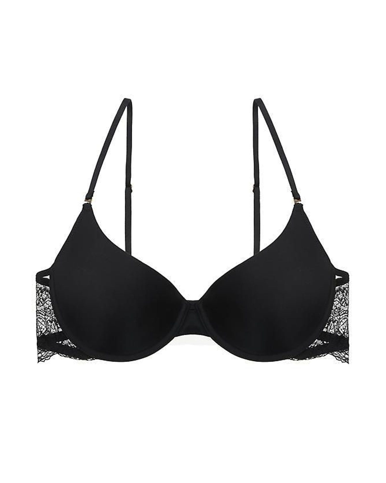 Natori Disclosure Scoop Contour Convertible Bra in black