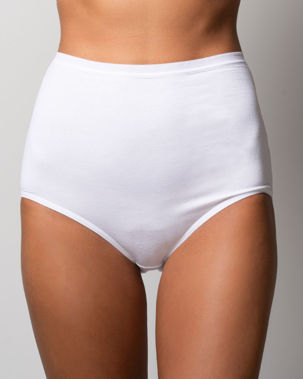 Base Range High Waist Bell Pants in white