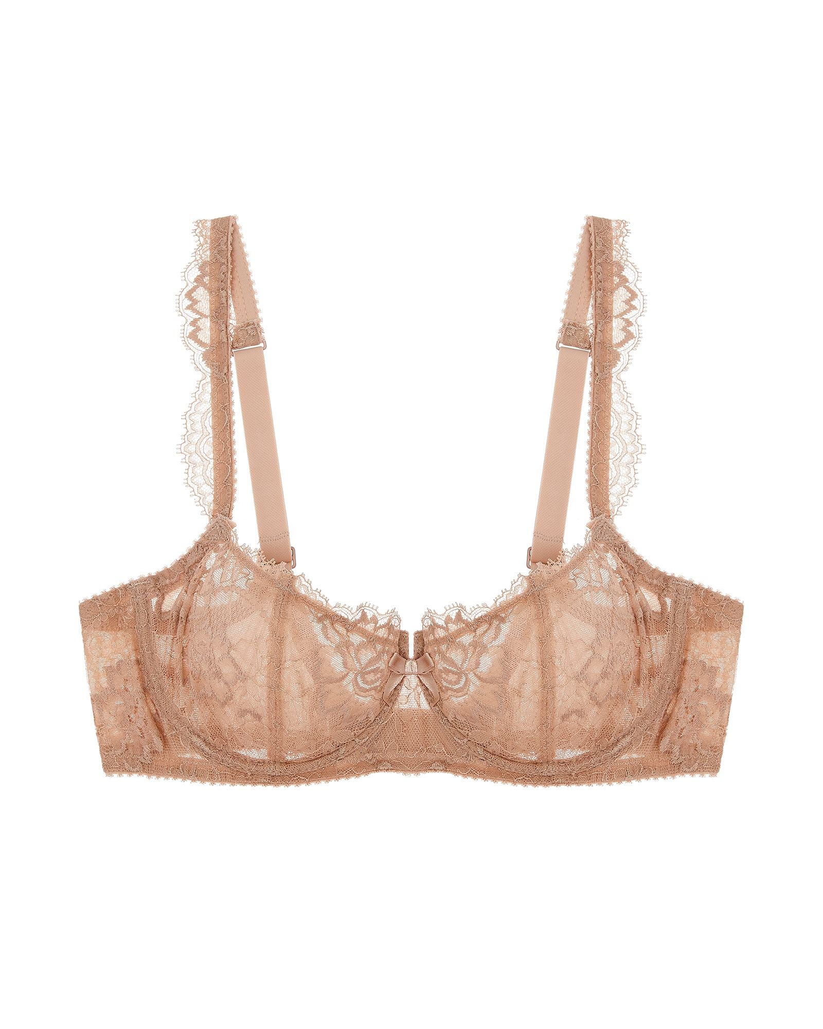 Journelle Isabel Balconette Bra in beige