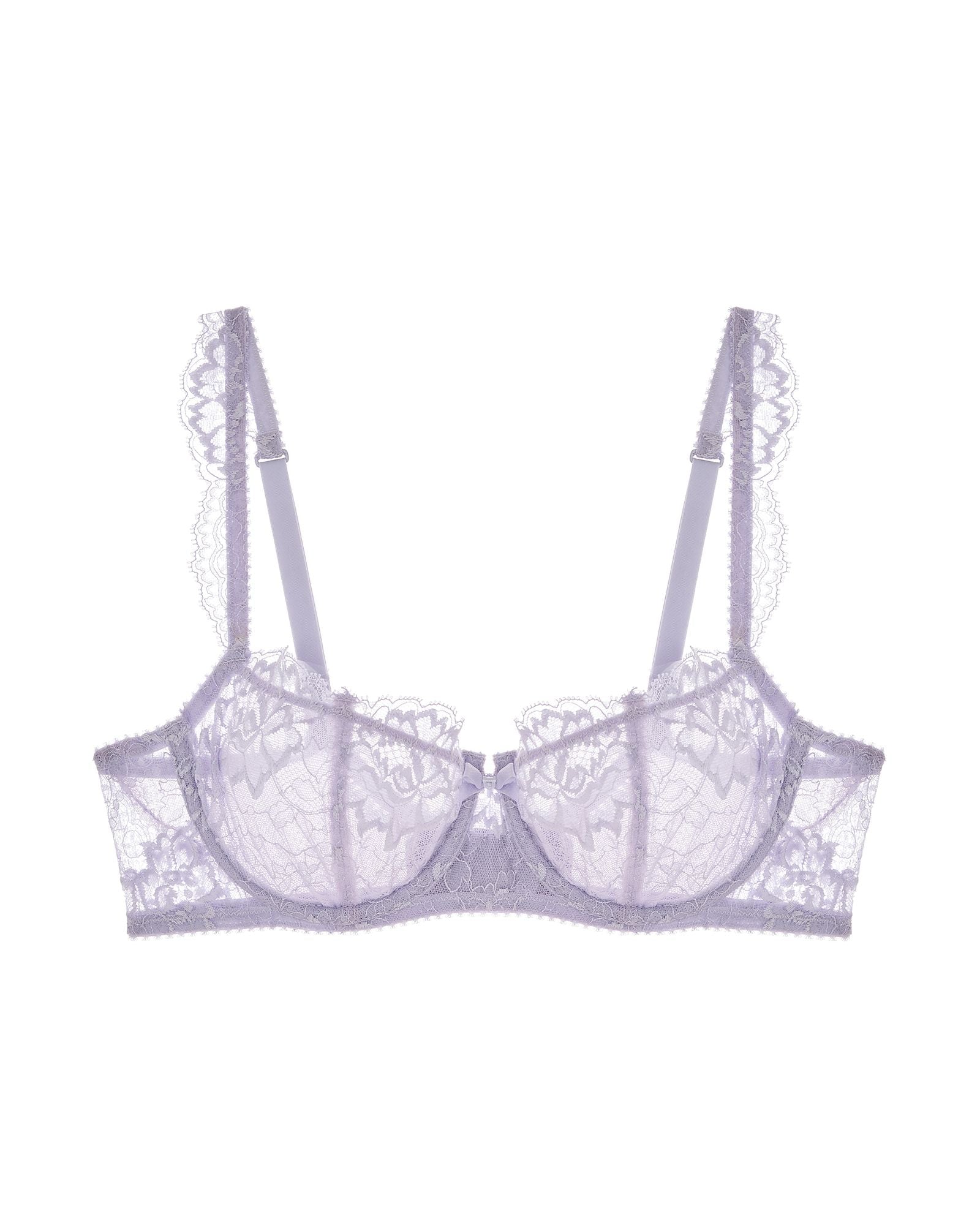 Journelle Isabel Balconette Bra in purple