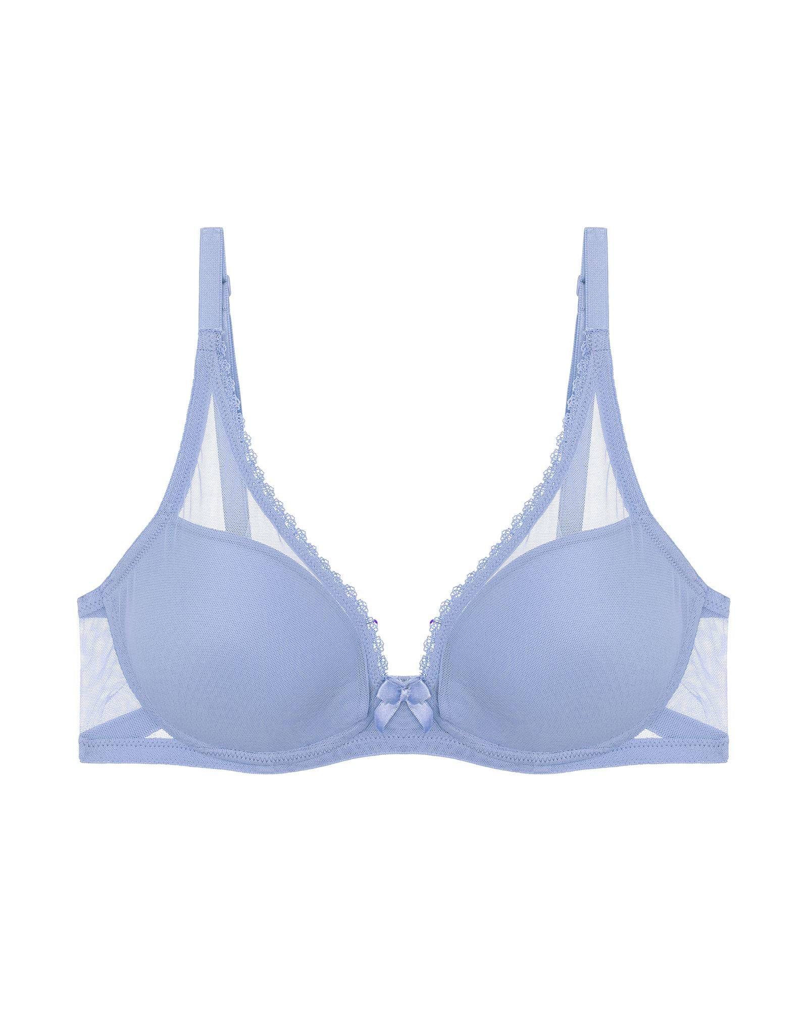 Journelle Victoire Plunge Bra in blue