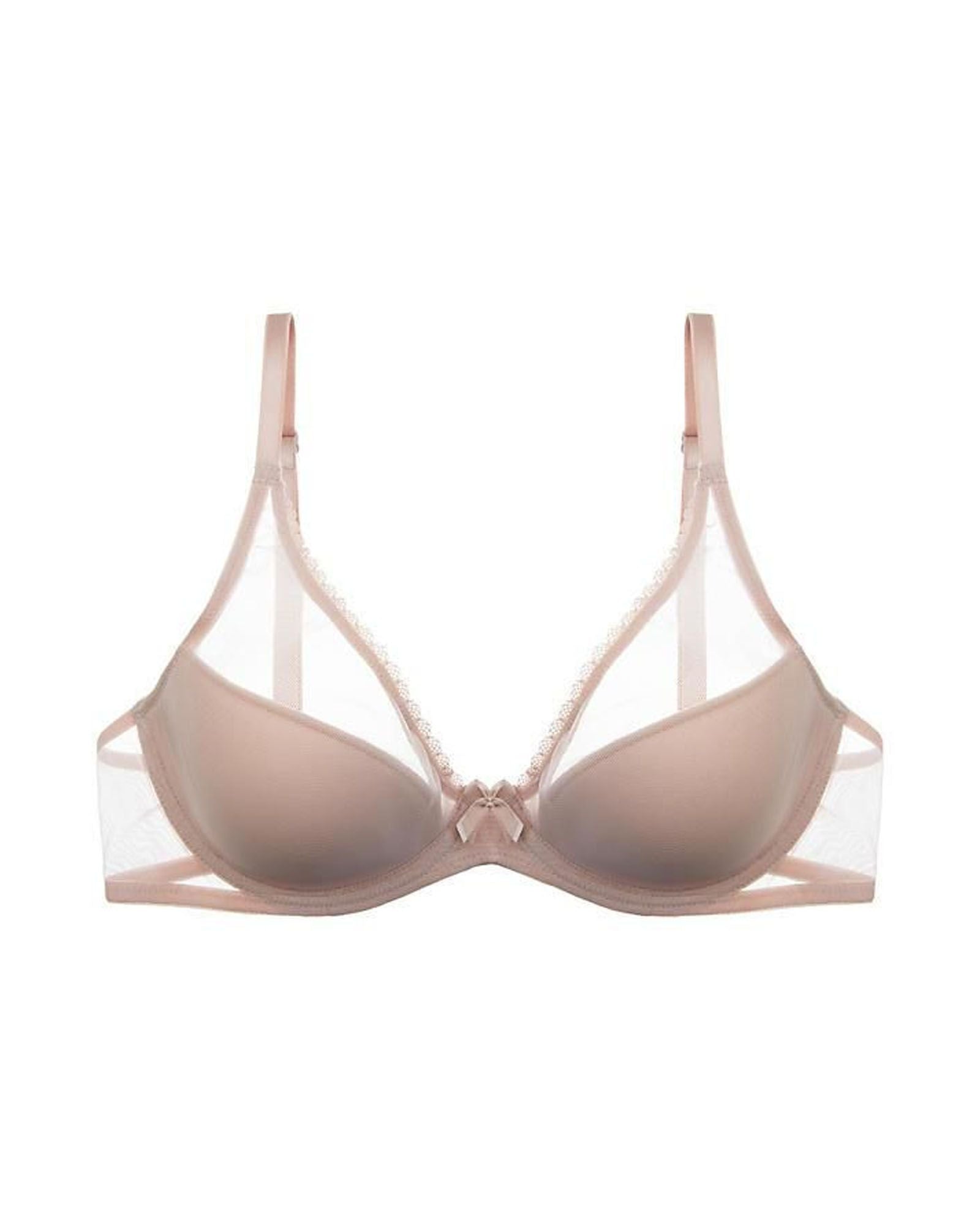 Journelle Victoire Plunge Bra in beige