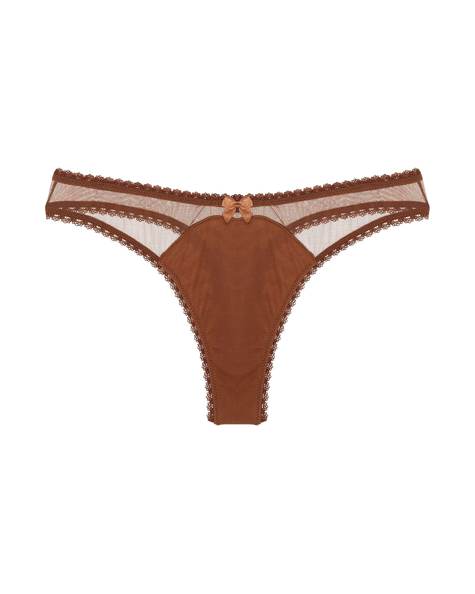 Journelle Victoire Thong in brown