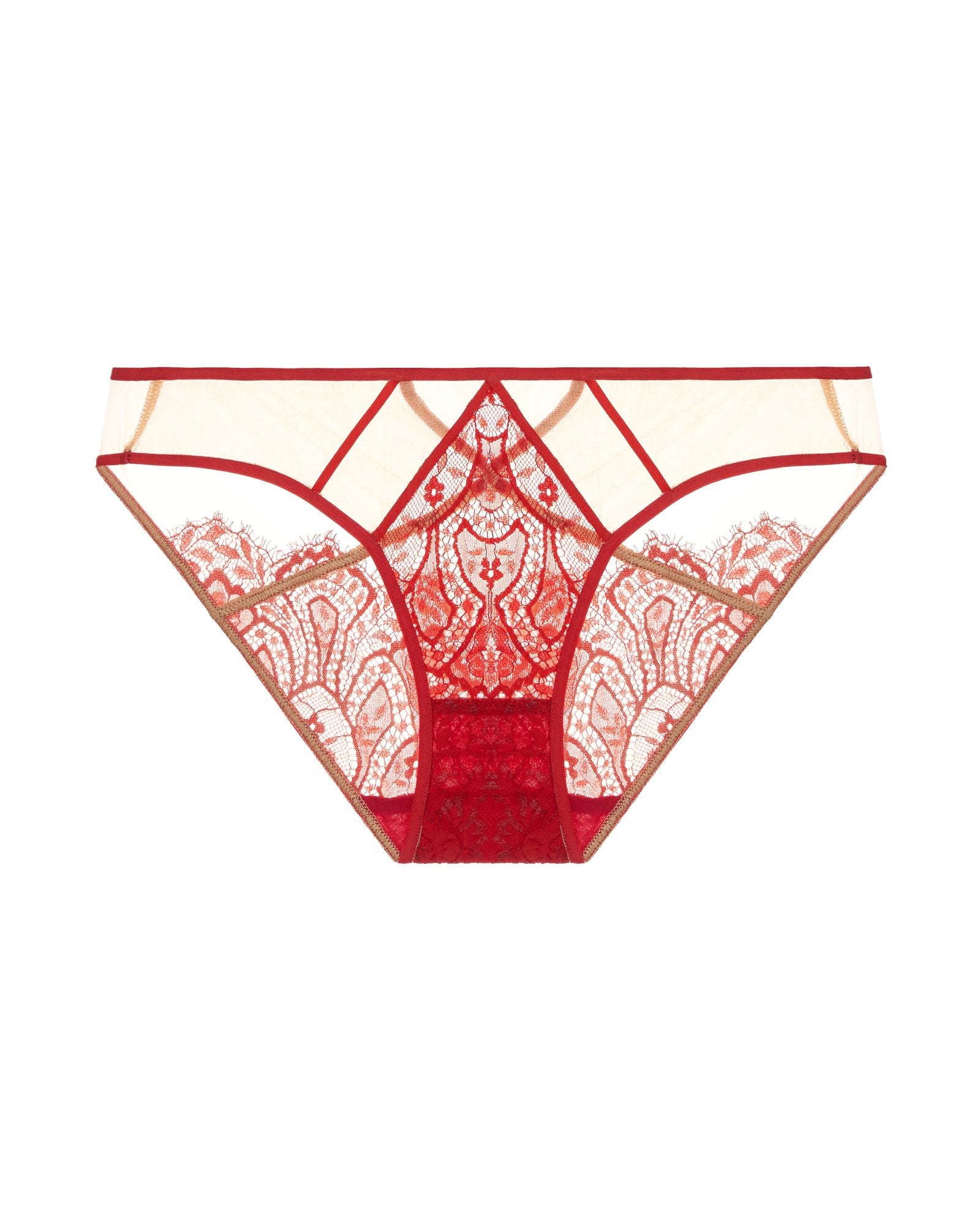 Dita Von Teese Maestra Bikini in red