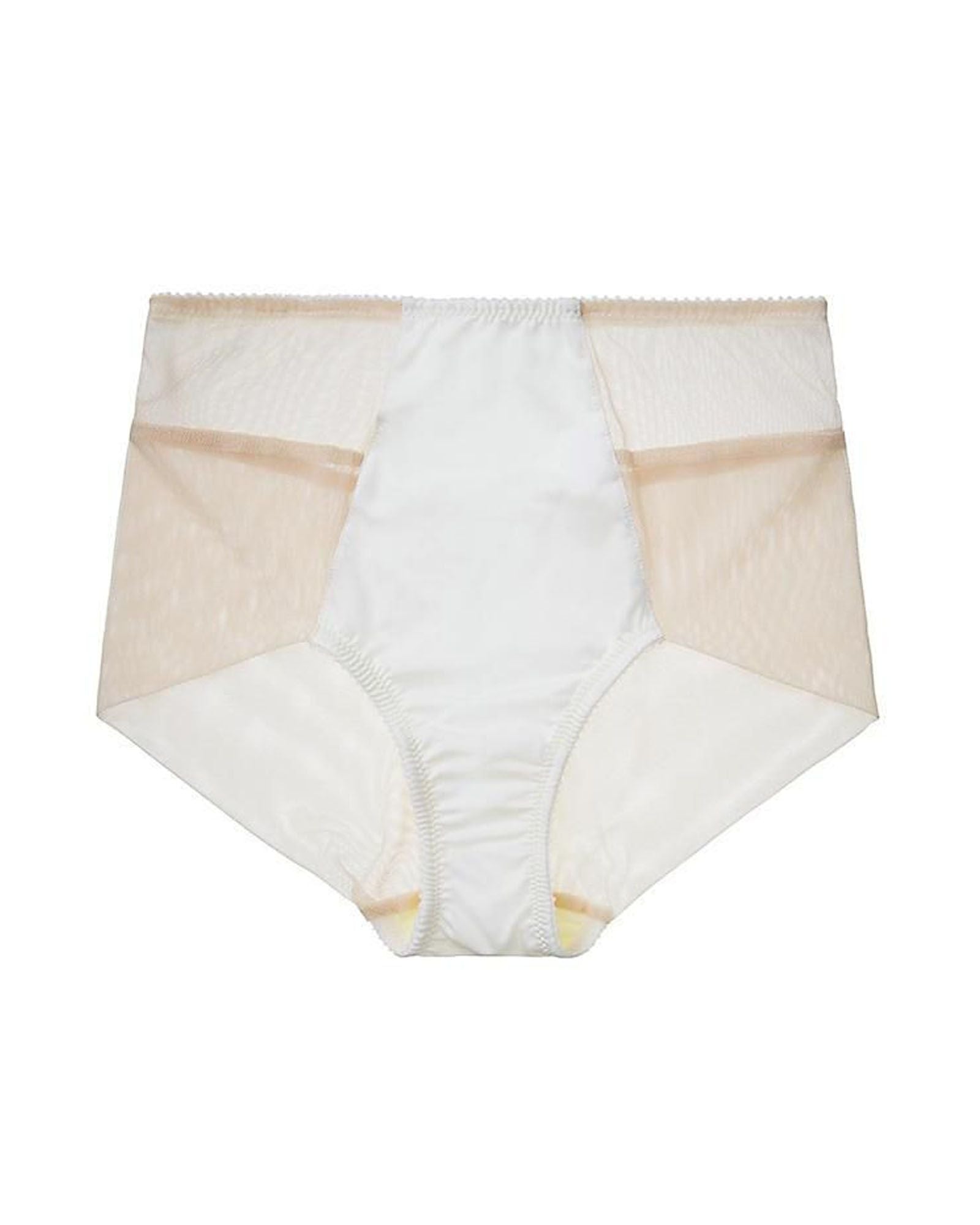 Fortnight Lingerie Luna Seamless High Waist Bikini in beige