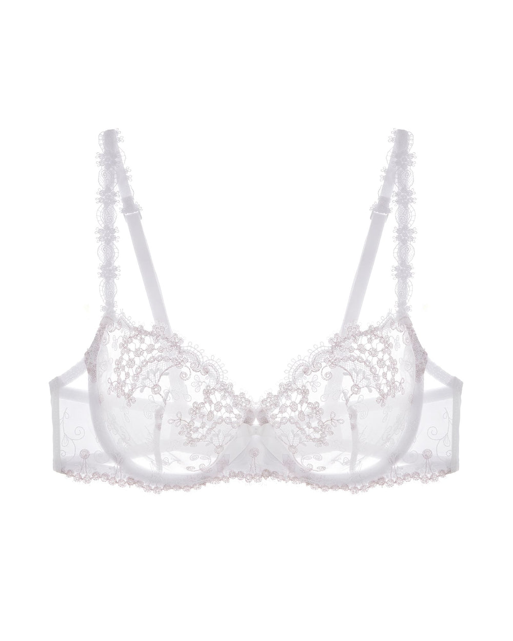 Simone Perele Wish Demi Cup Bra in white