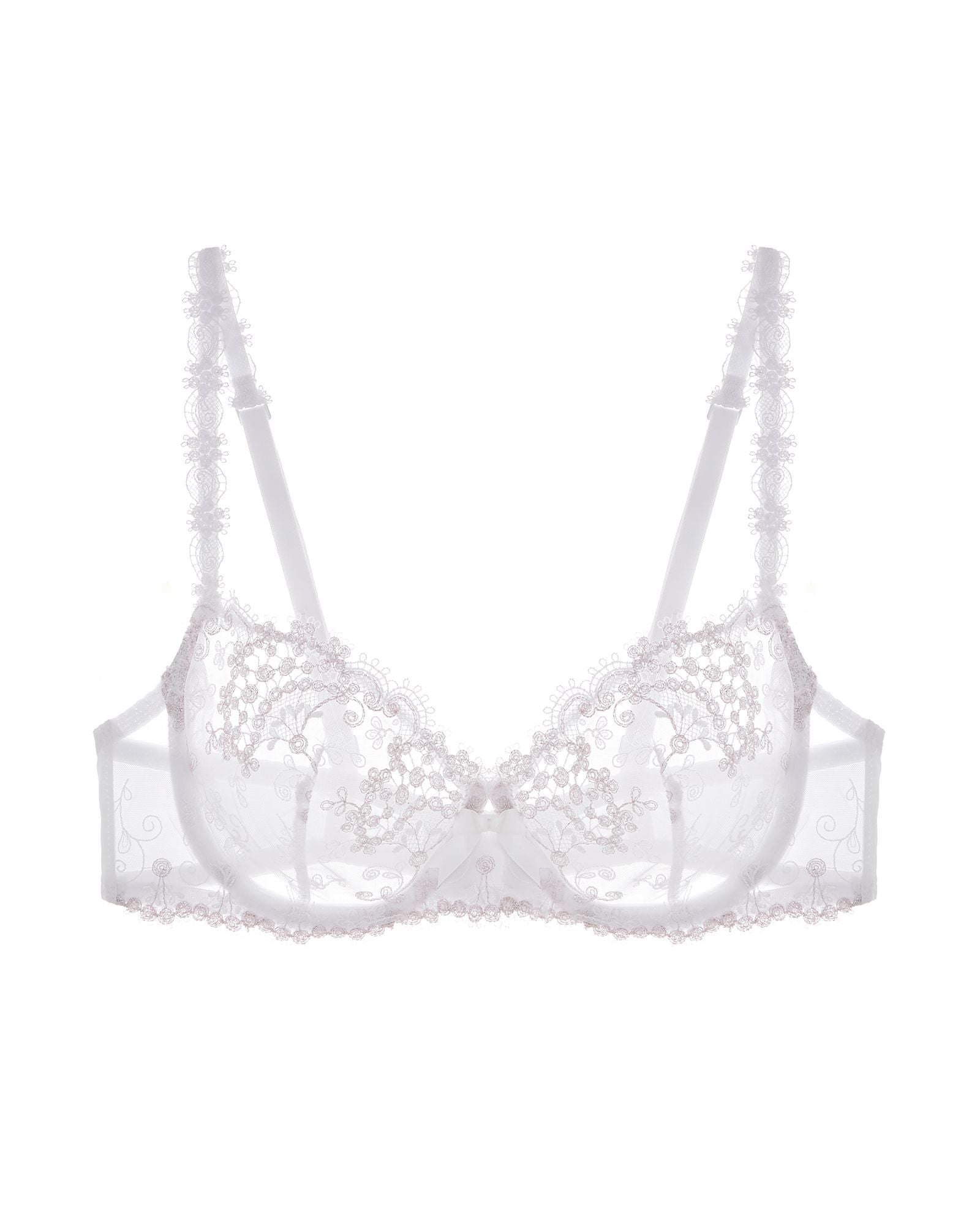 Simone Perele Wish Demi Cup Bra in white