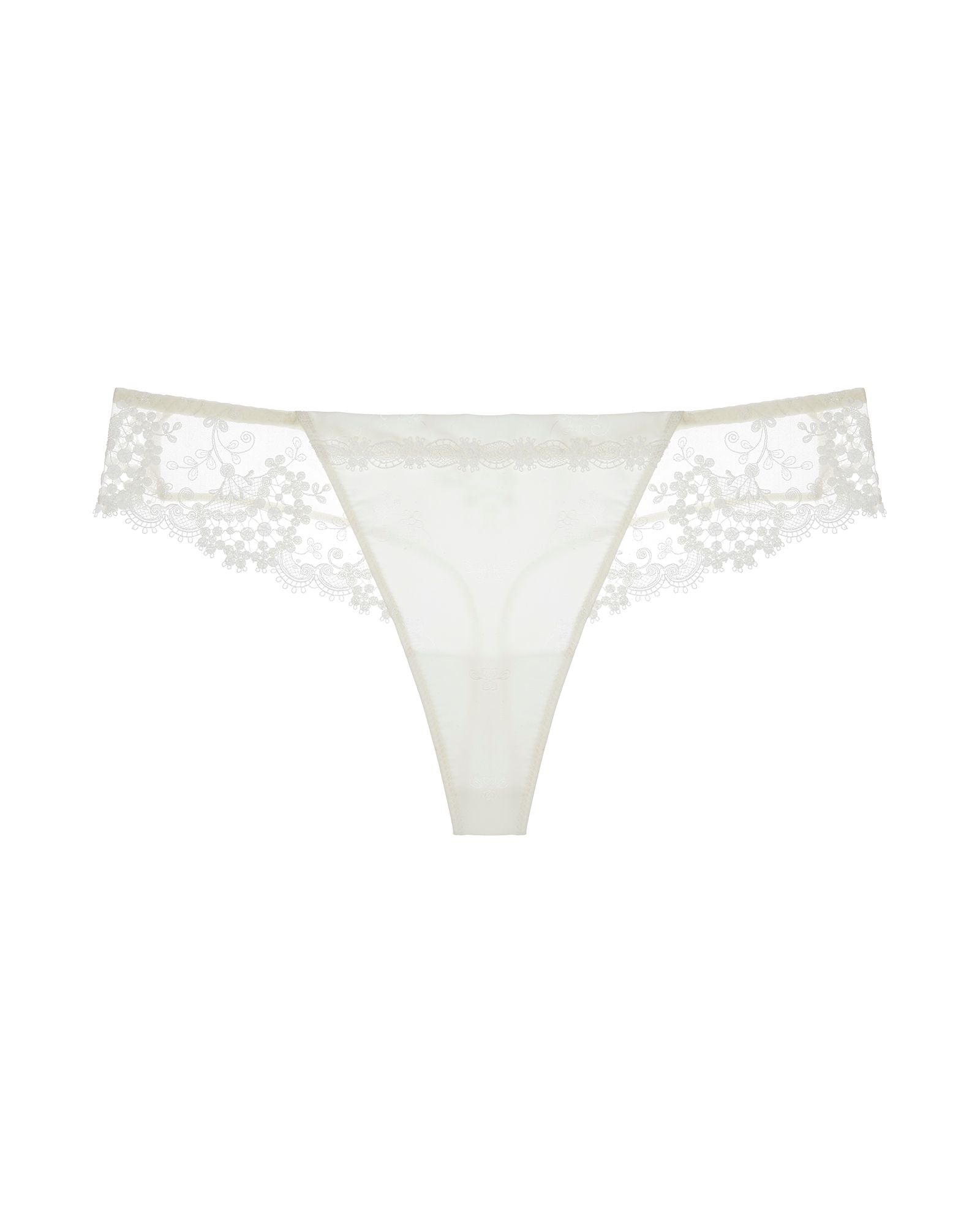 Simone Perele Wish Tanga in white