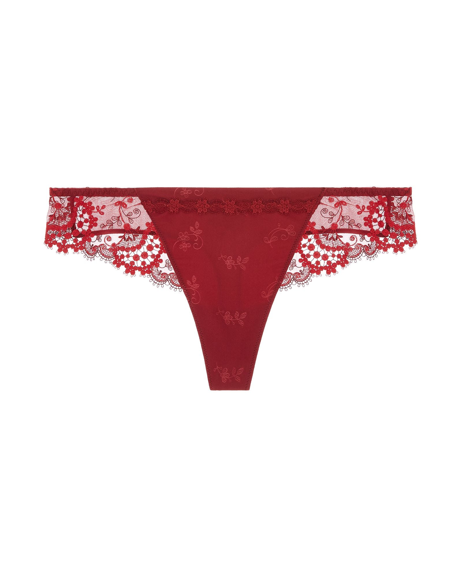 Simone Perele Wish Tanga in red