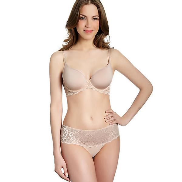 Simone Perele Caresse Boyshort in beige