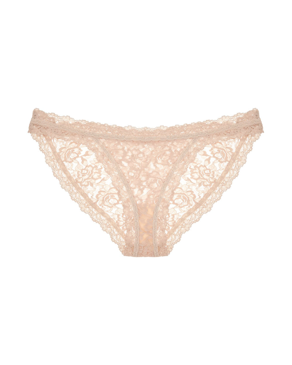Hanky Panky Signature Lace Brazilian Bikini in beige