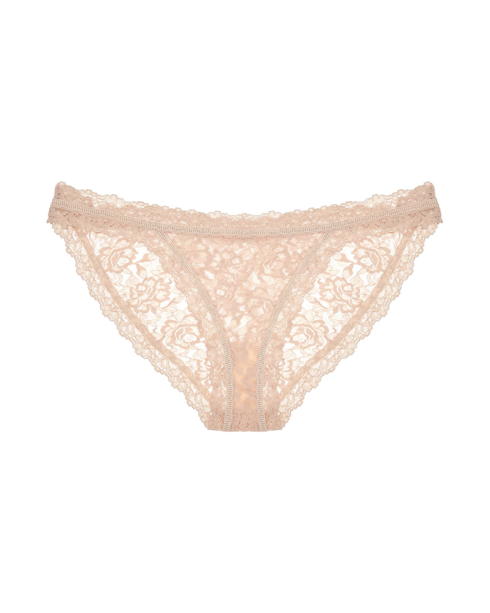 Hanky Panky Signature Lace Brazilian Bikini in beige