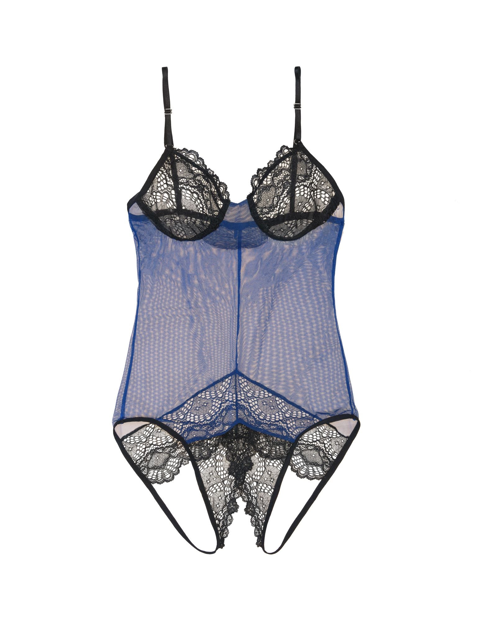 Only Hearts Whisper Sweet Nothings Coucou Bodysuit in blue