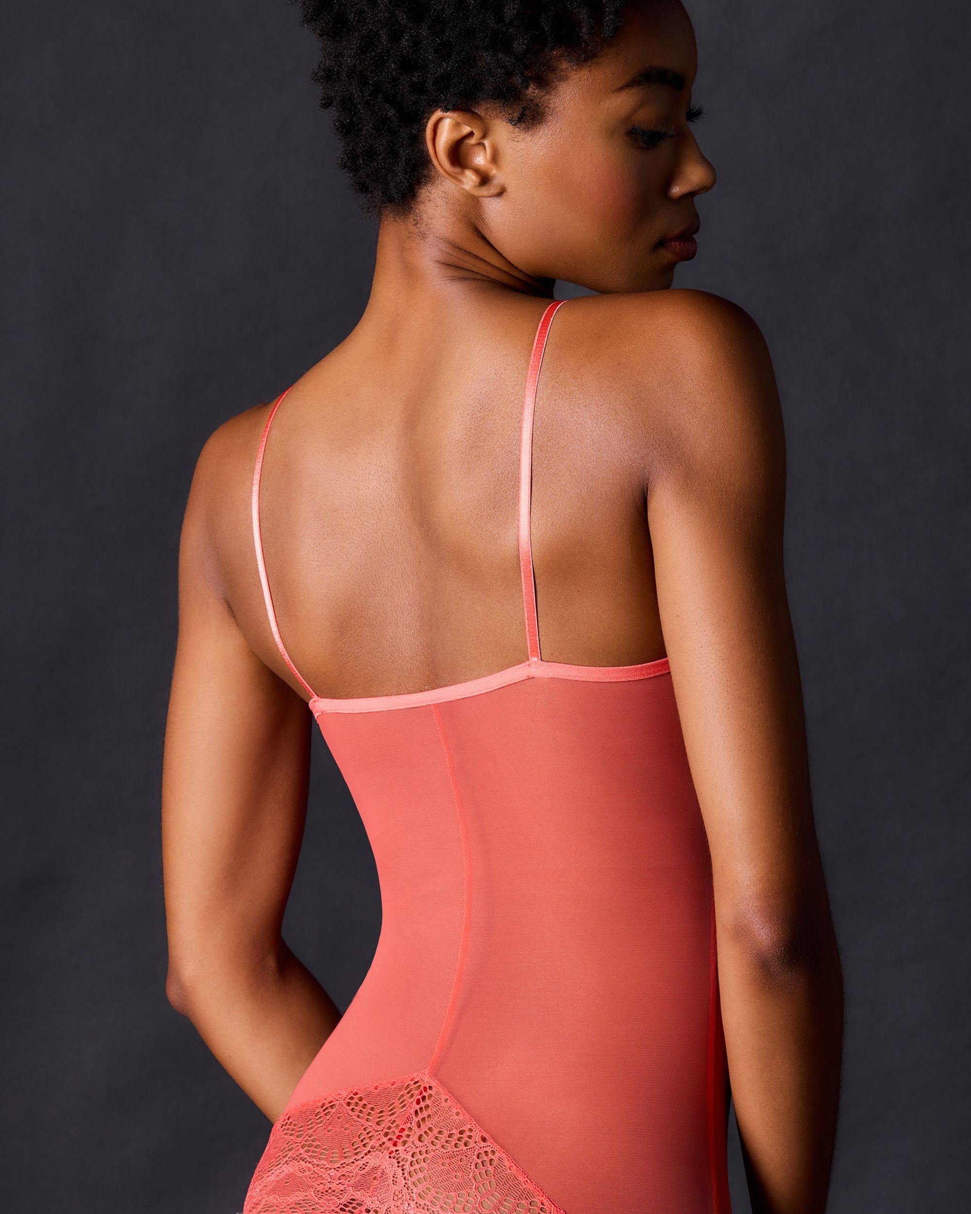 Only Hearts Whisper Sweet Nothings Coucou Bodysuit in orange