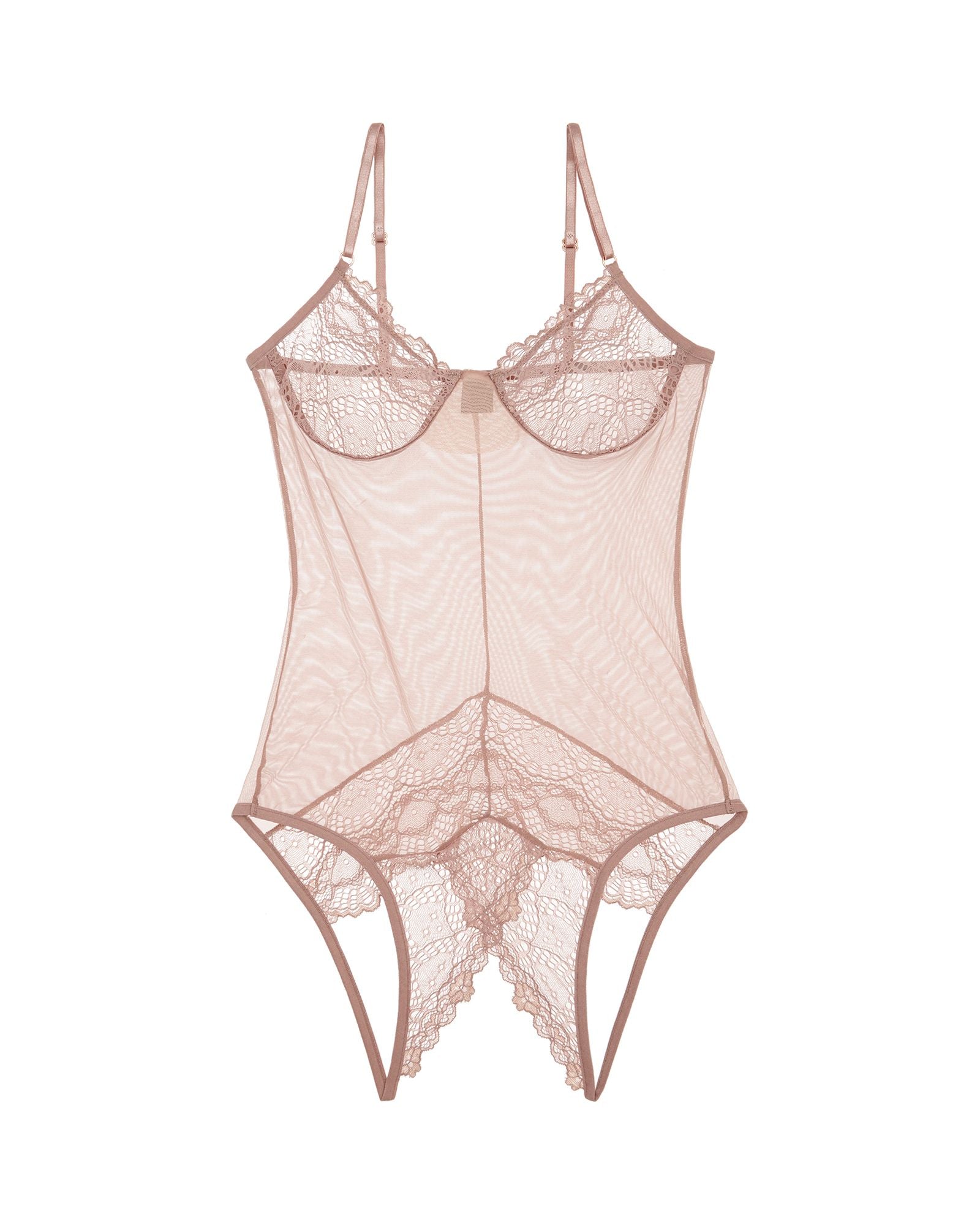 Only Hearts Whisper Sweet Nothings Coucou Bodysuit in pink