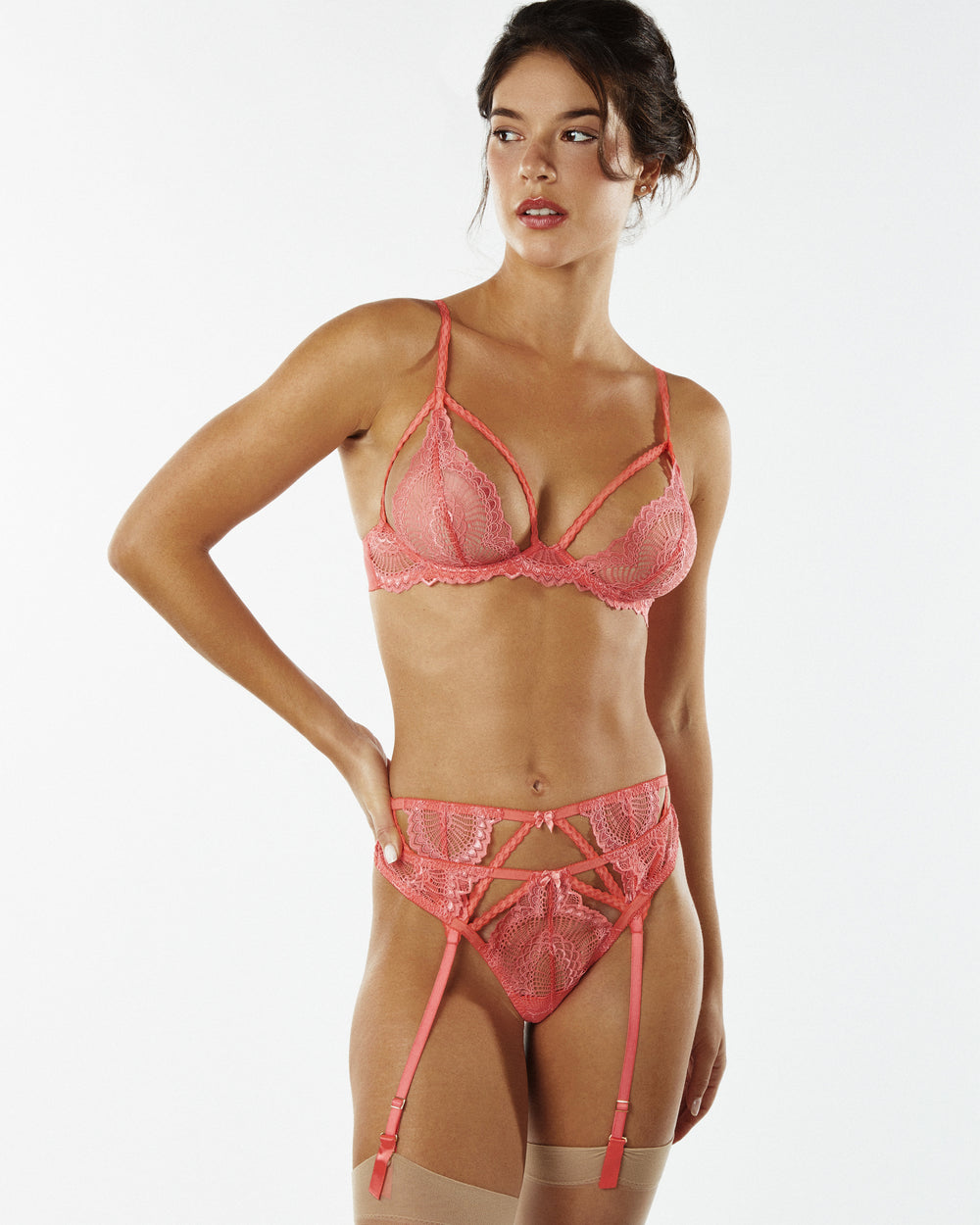 Journelle Natalia Underwire Bra in orange