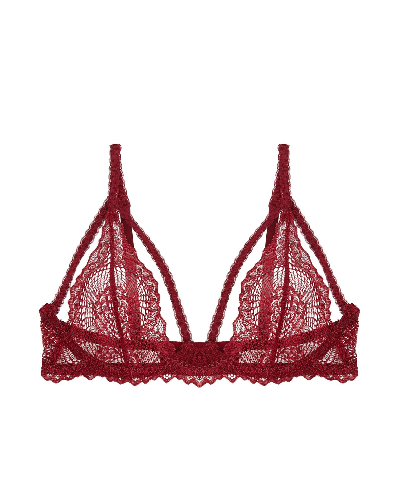 Journelle Natalia Underwire Bra in red
