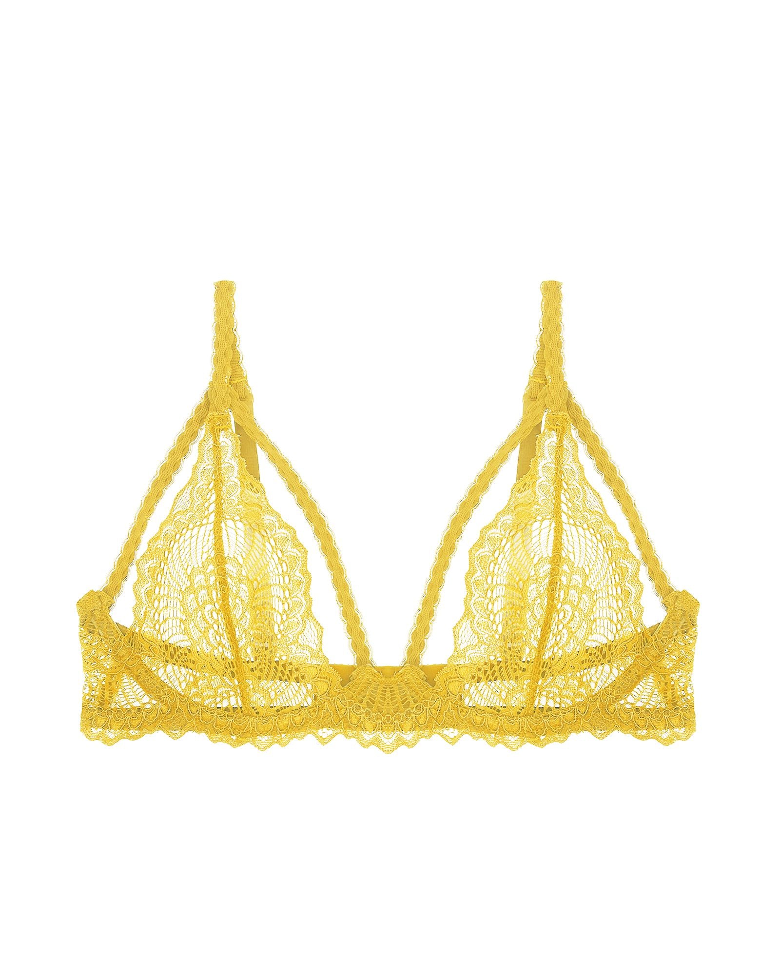 Journelle Natalia Underwire Bra in yellow
