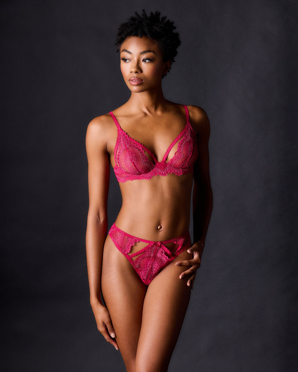 Journelle Natalia String Thong in pink