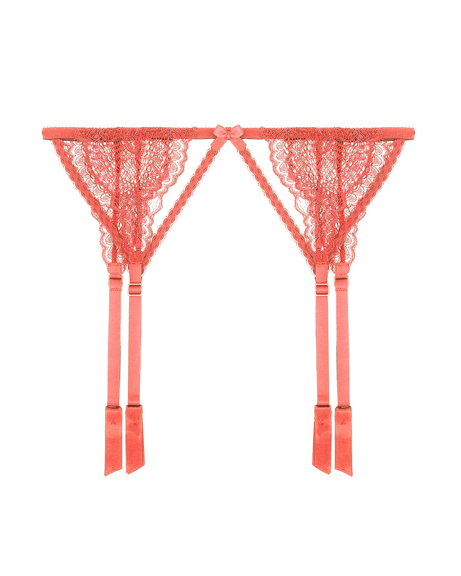Journelle Natalia Suspender Belt in orange